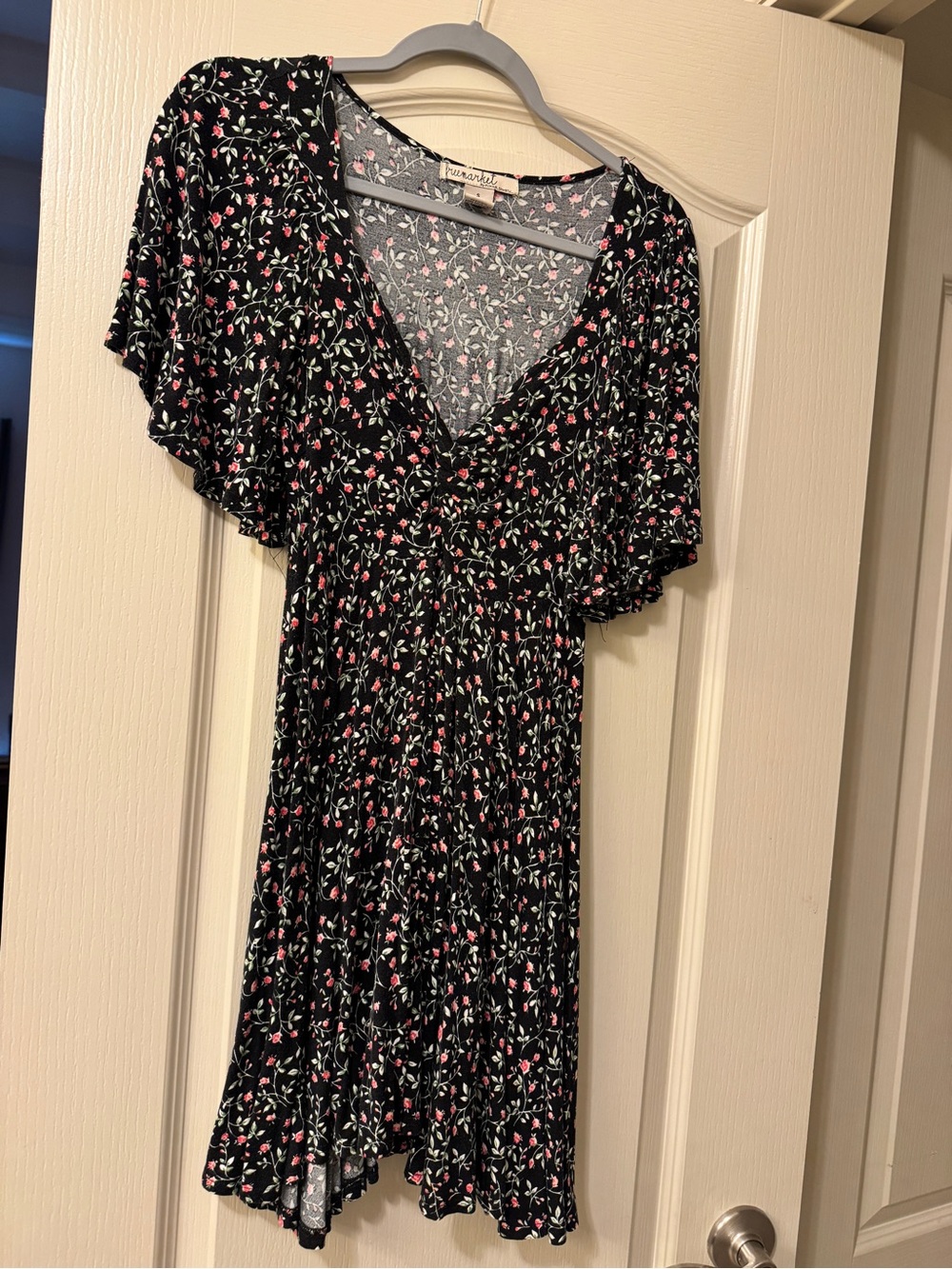 Black Floral Dress